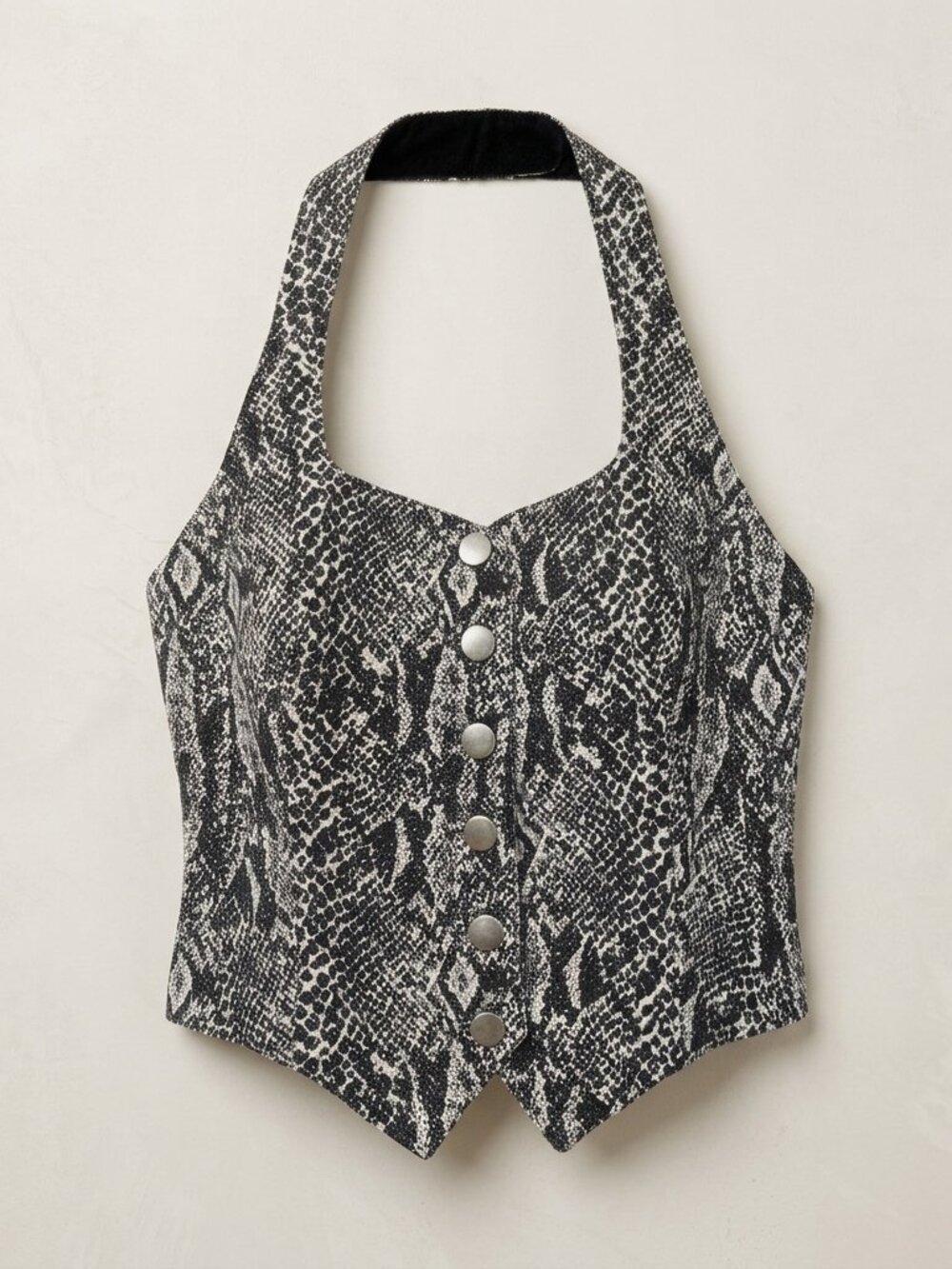 Portfolio Perry Ellis Halter Top Size 6 (Vintage circa 1980's)